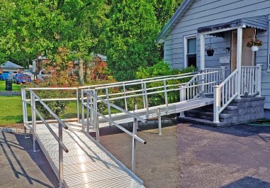 Ramp for Holocaust survivors