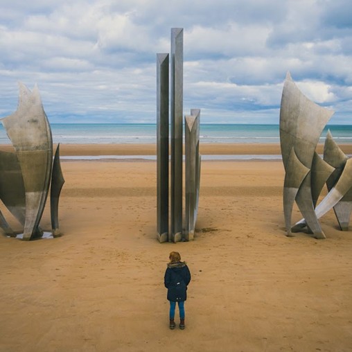 travel to france beach memorial