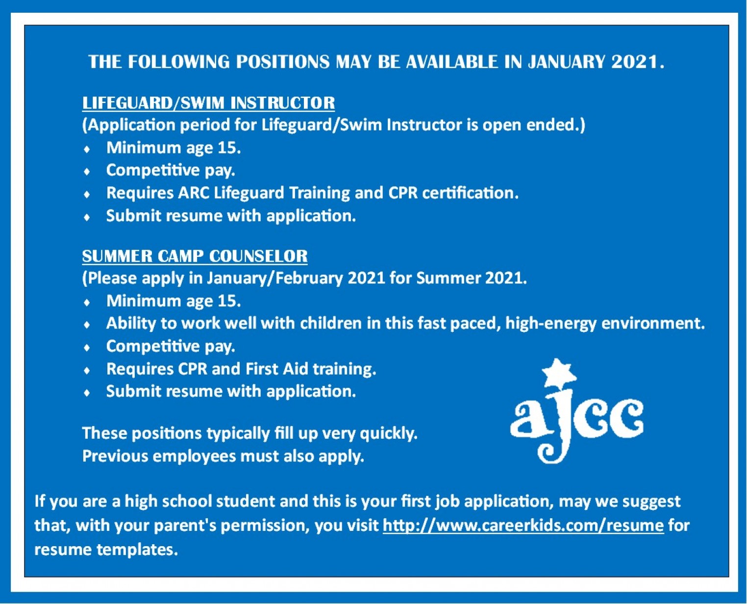 Ajcc Jobs Augusta Jcc
