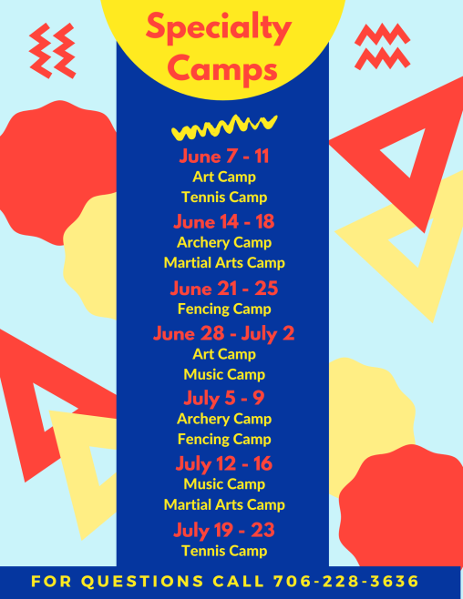 Summer Camp Augusta Jcc