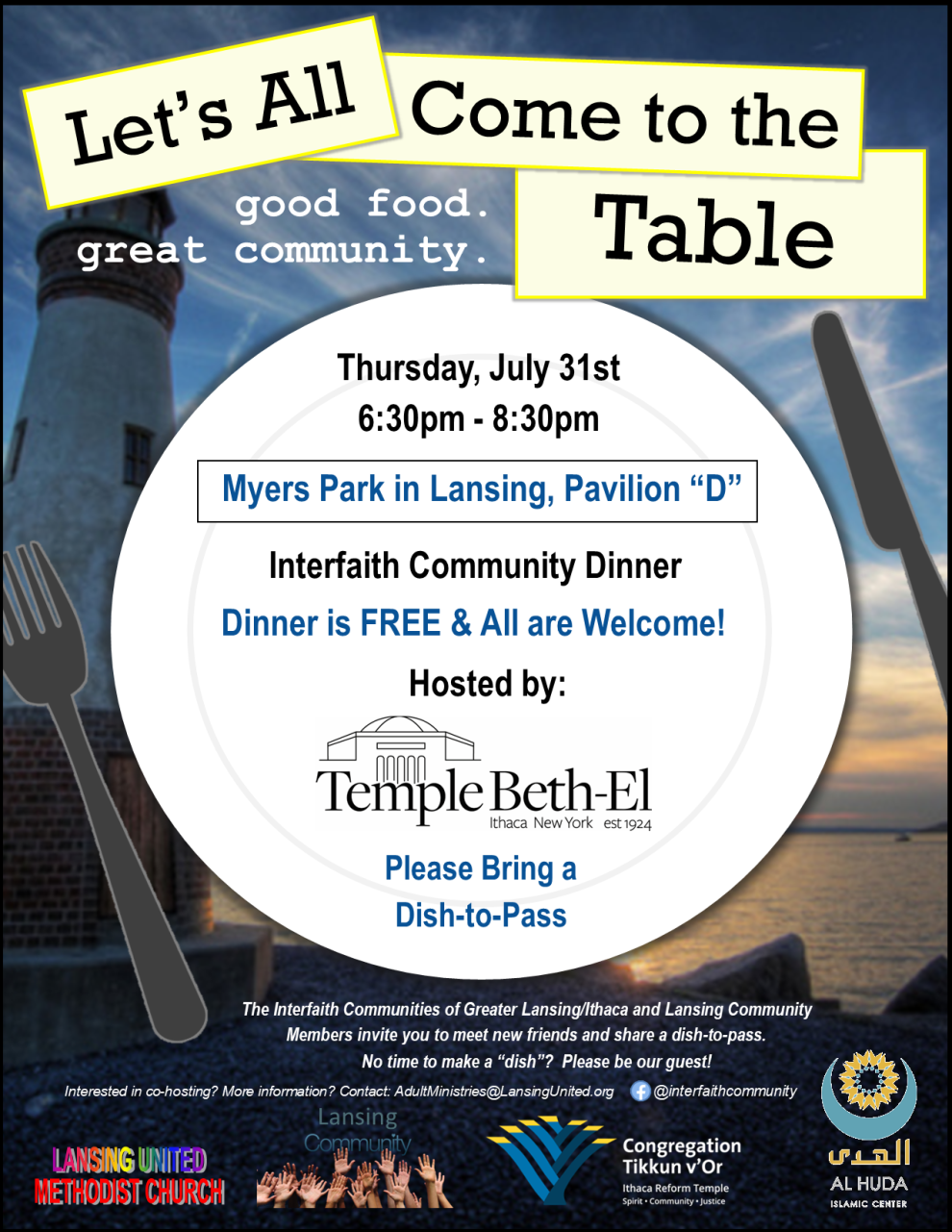 Poster for Interfaith Picnic