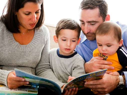 PJL Family reading children FEATURE