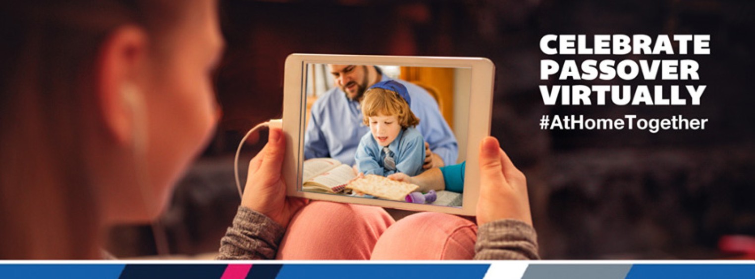 Celebrate Passover Virtually banner 851x315