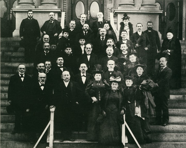 Men and women in the early days of the Union for Reform Judaism, founded in Cincinnati