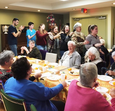 Seniors Celebrate Chanukah at the Bernard Betel Centre