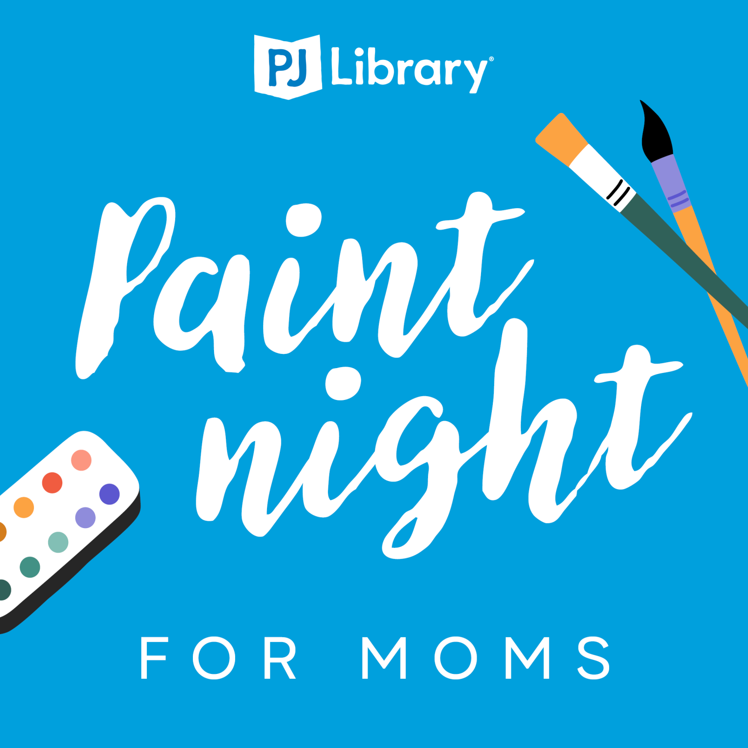 PJ Library Paint Night for Moms