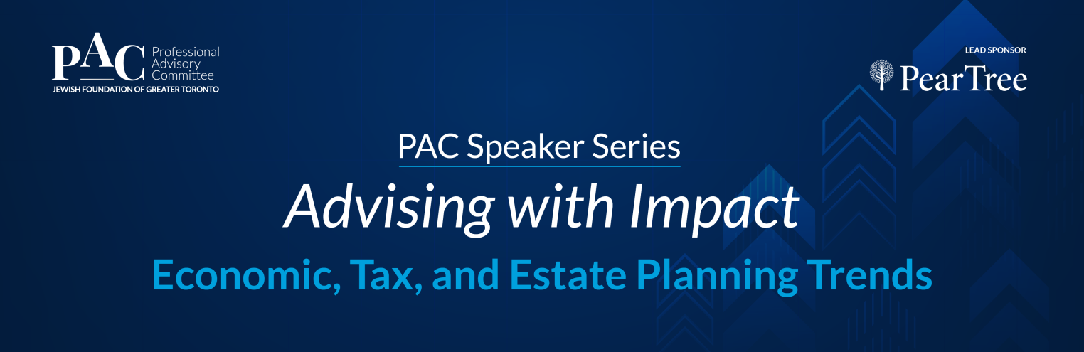 PAC Speaker Series: Advising With Impact