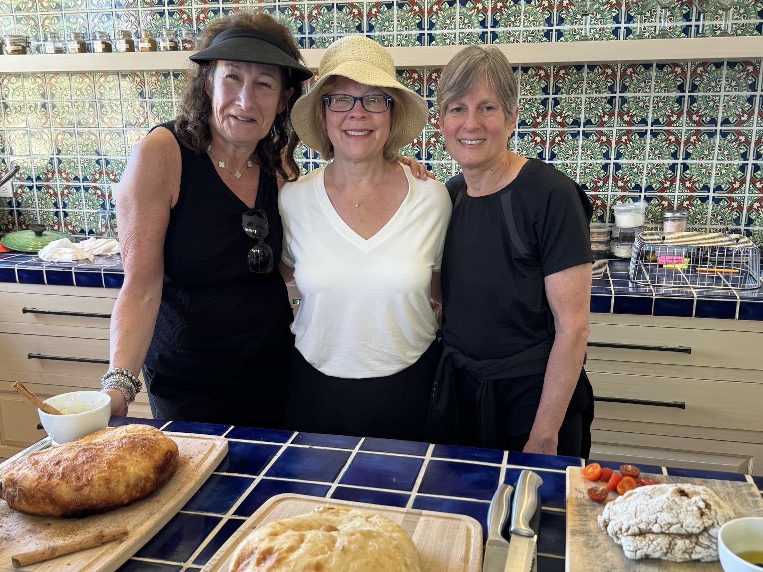 Jayne, Sandy, Kris Bread Photo(1)