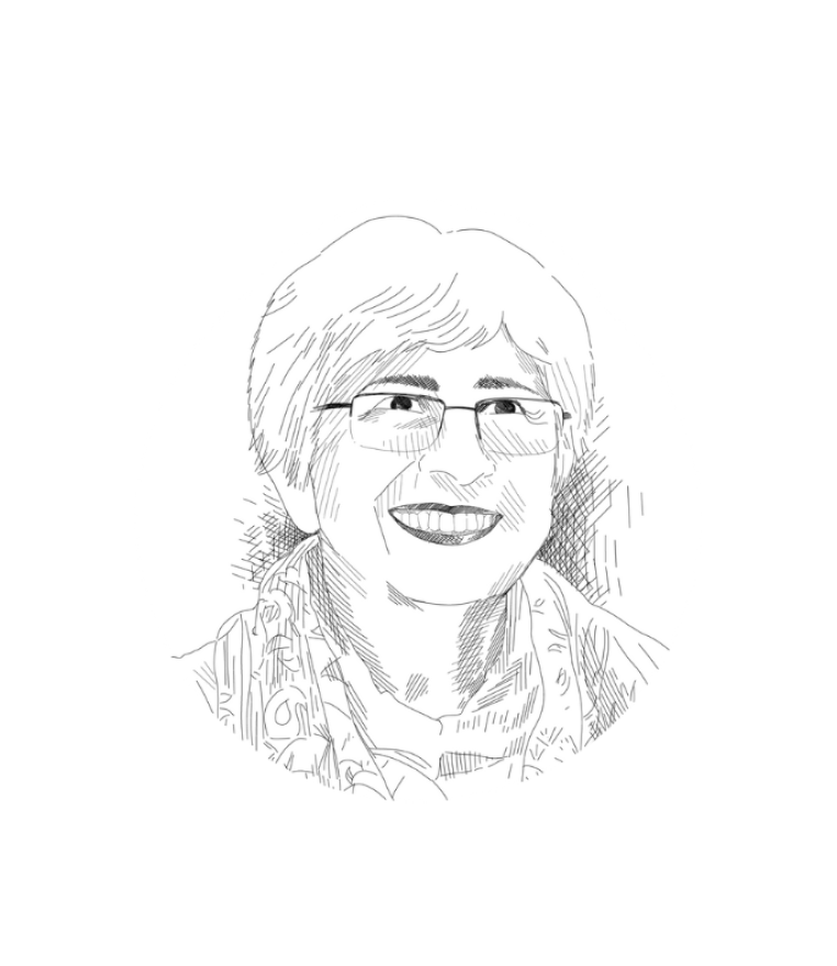 Vivian Silver 50% tall