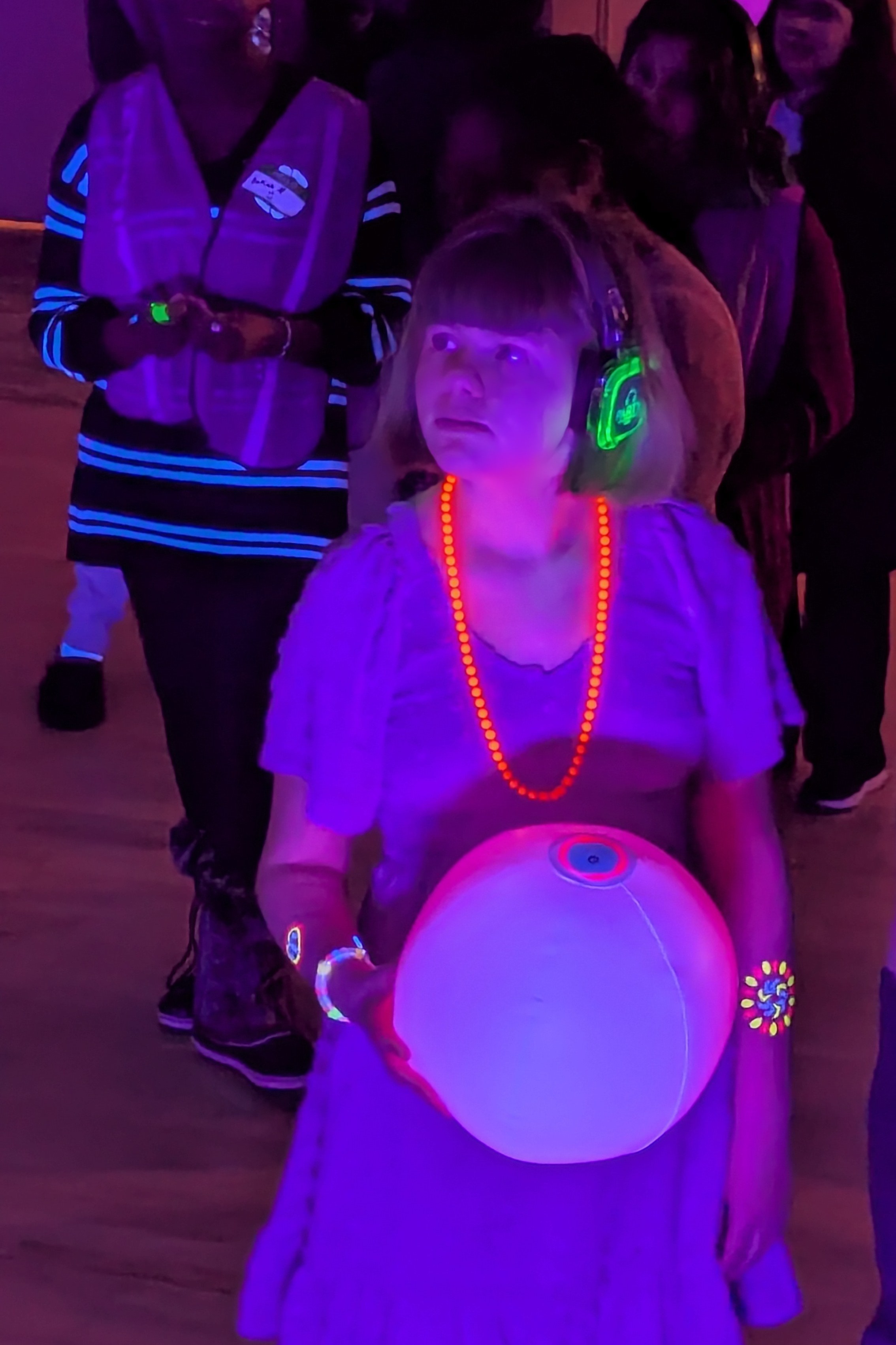 Friend listening to music