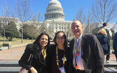 Zaghas and Fields at AIPAC