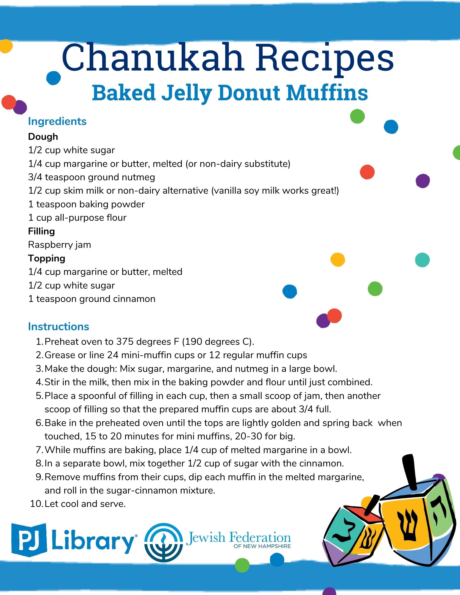 Jelly Donut Muffins Recipe