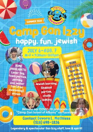 Camp Gan Israel flyer
