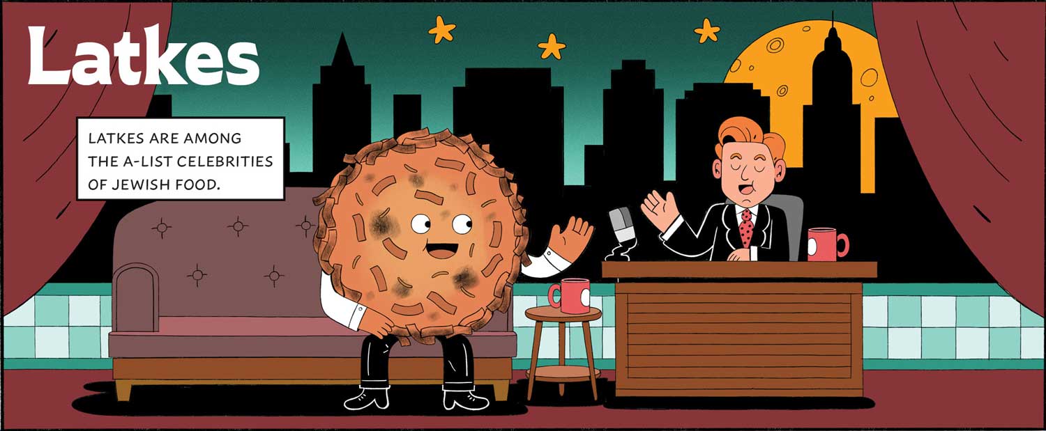 A sample page from “The Jewish Deli” by Ben Nadler (All graphics are by Ben Nadler from “The Jewish Deli: An Illustrated Guide to the Chosen Food,” published by Chronicle Books and used with the permission of the publisher.)