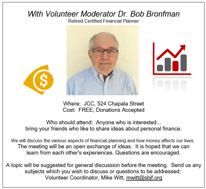Bob Bronfman Roundtable Jewish Federation Of Greater Santa Barbara Jewish Federation Of Greater Santa Barbara 524 Chapala St Ca