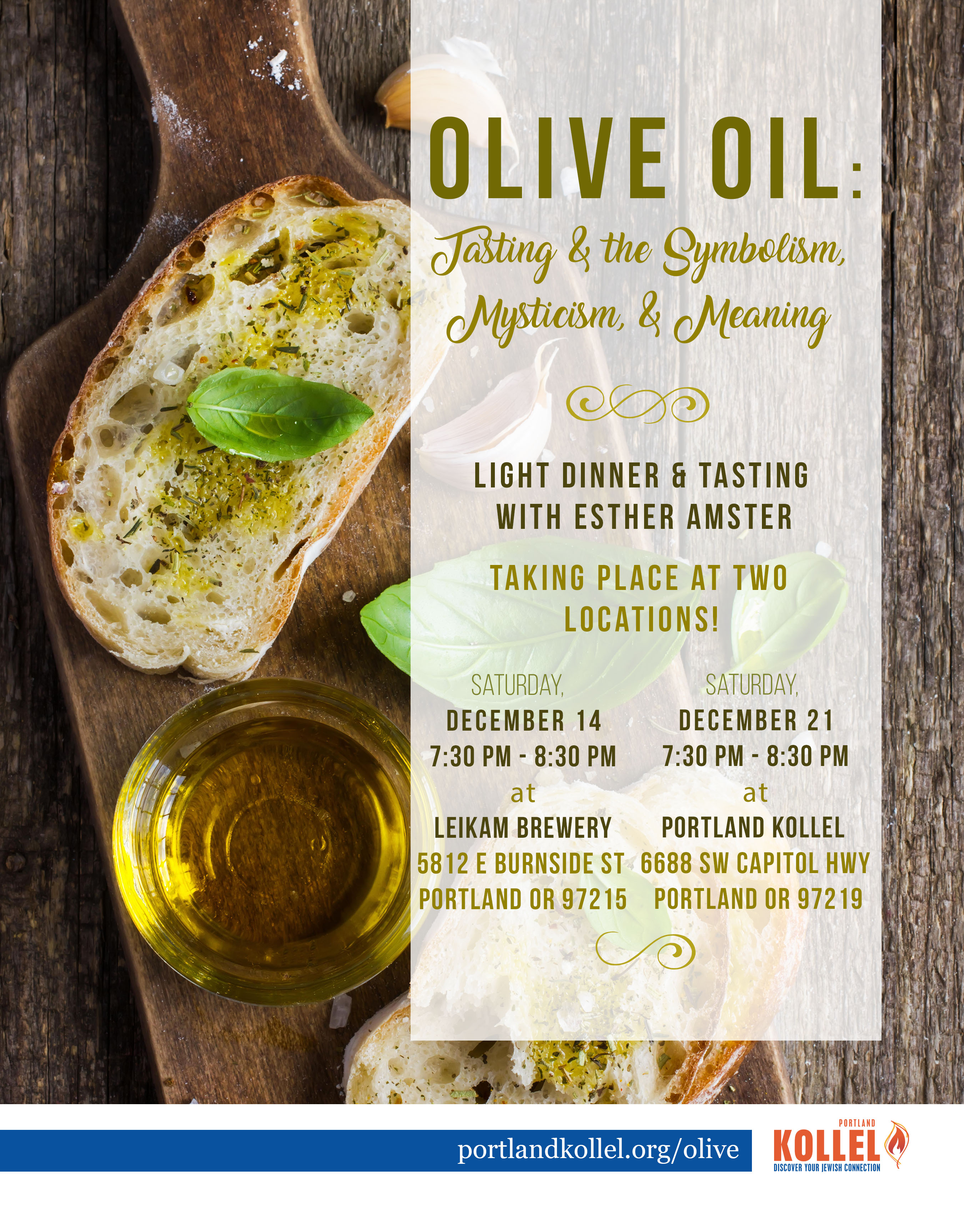 Olive Oil Tasting The Symbolism, Mysticism, and Meaning Jewish