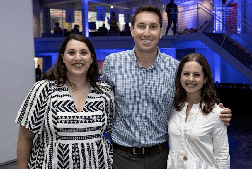 Molly Shuman, Zach Goldberger, and Danielle