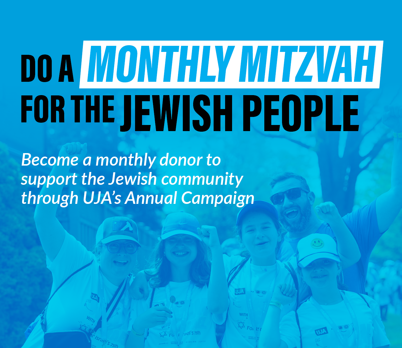 Do a Monthly Mitzvah for the Jewish People