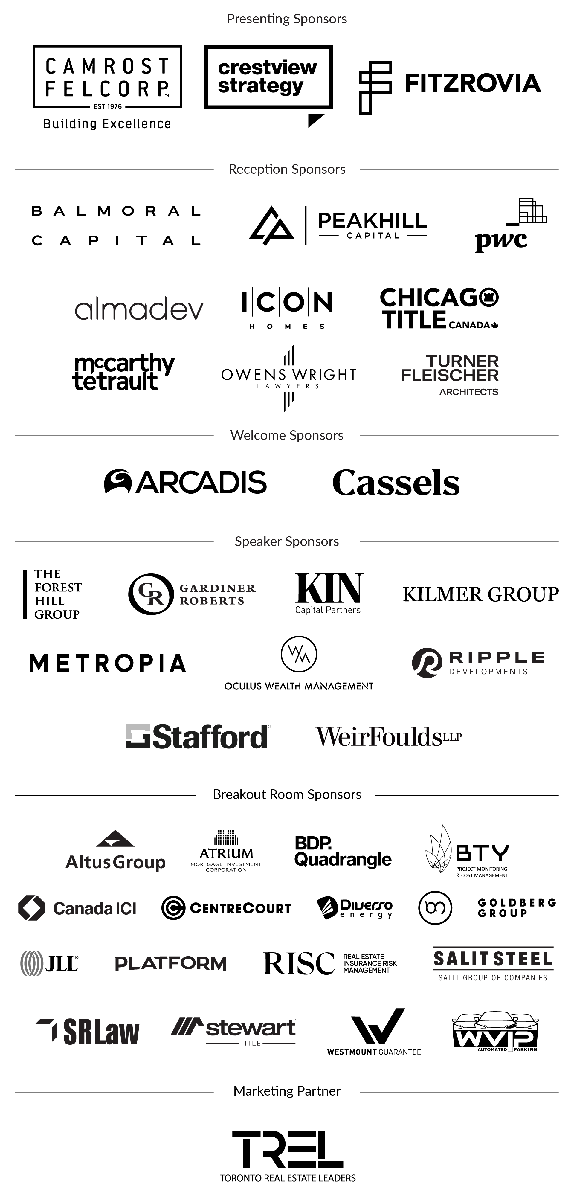 sponsors