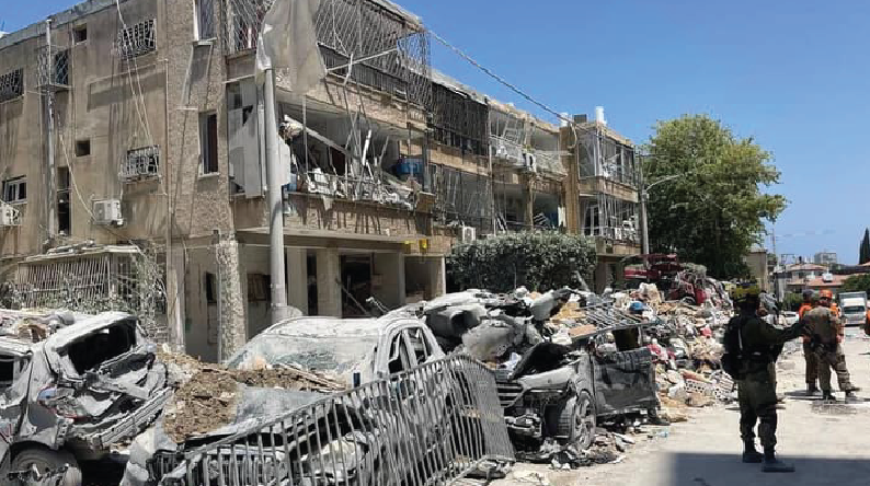 A destroyed property