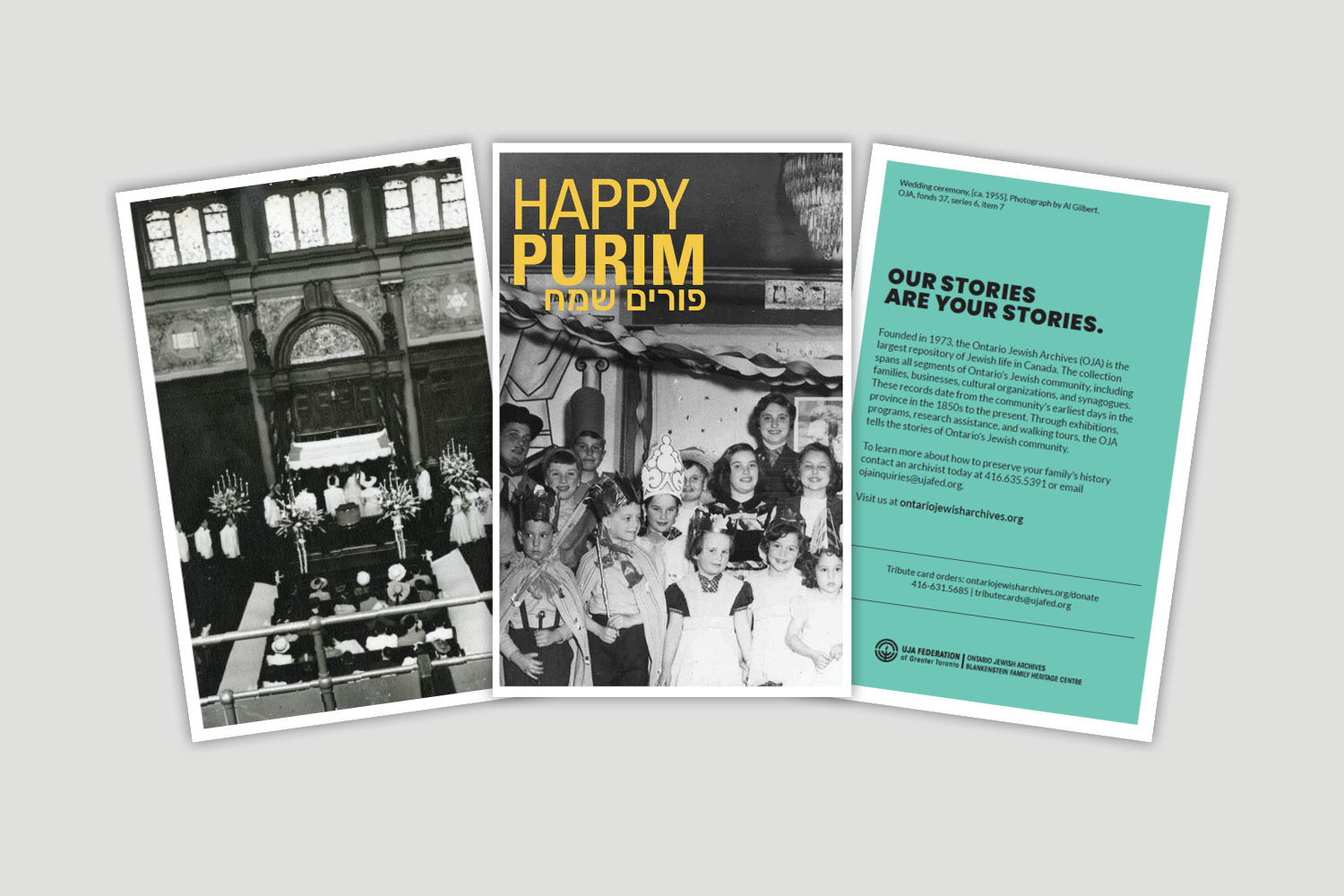 OJA Tribute Card example