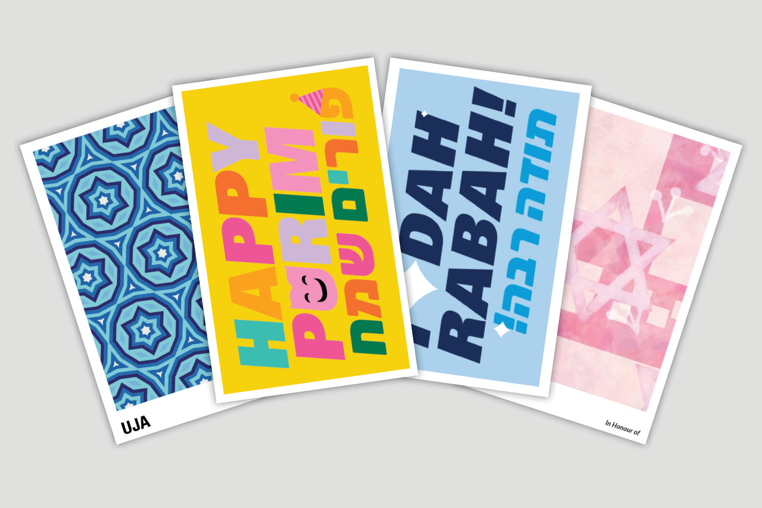 UJA Tribute Card Example