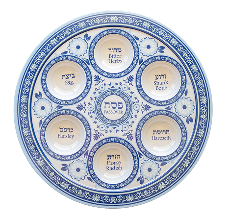 A seder plate