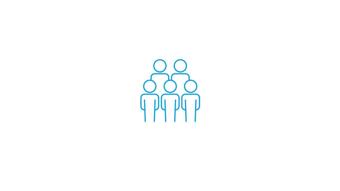 Star of david with people icon