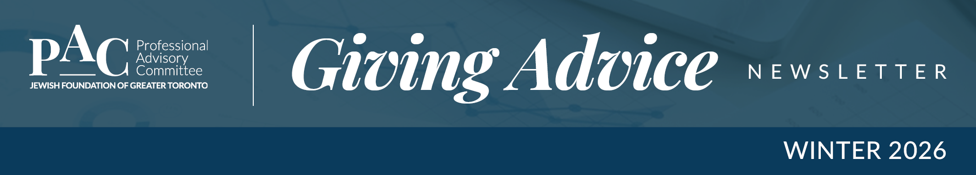 Giving Advice Newsletter Winter 2026