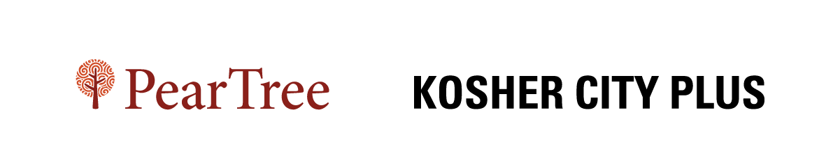 Pear Tree Logo and Kosher City