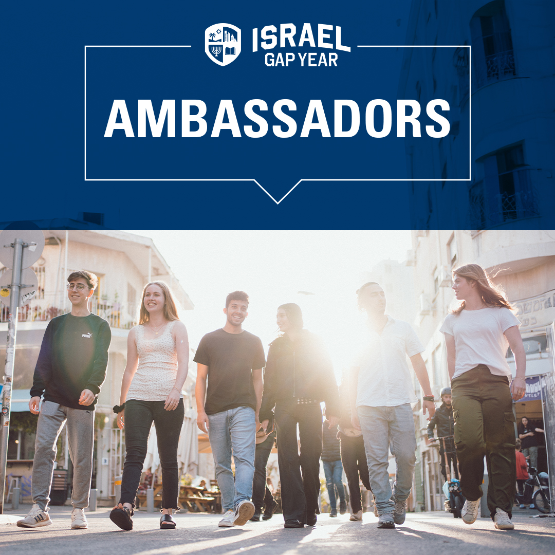 Israel Gap Year Ambassadors