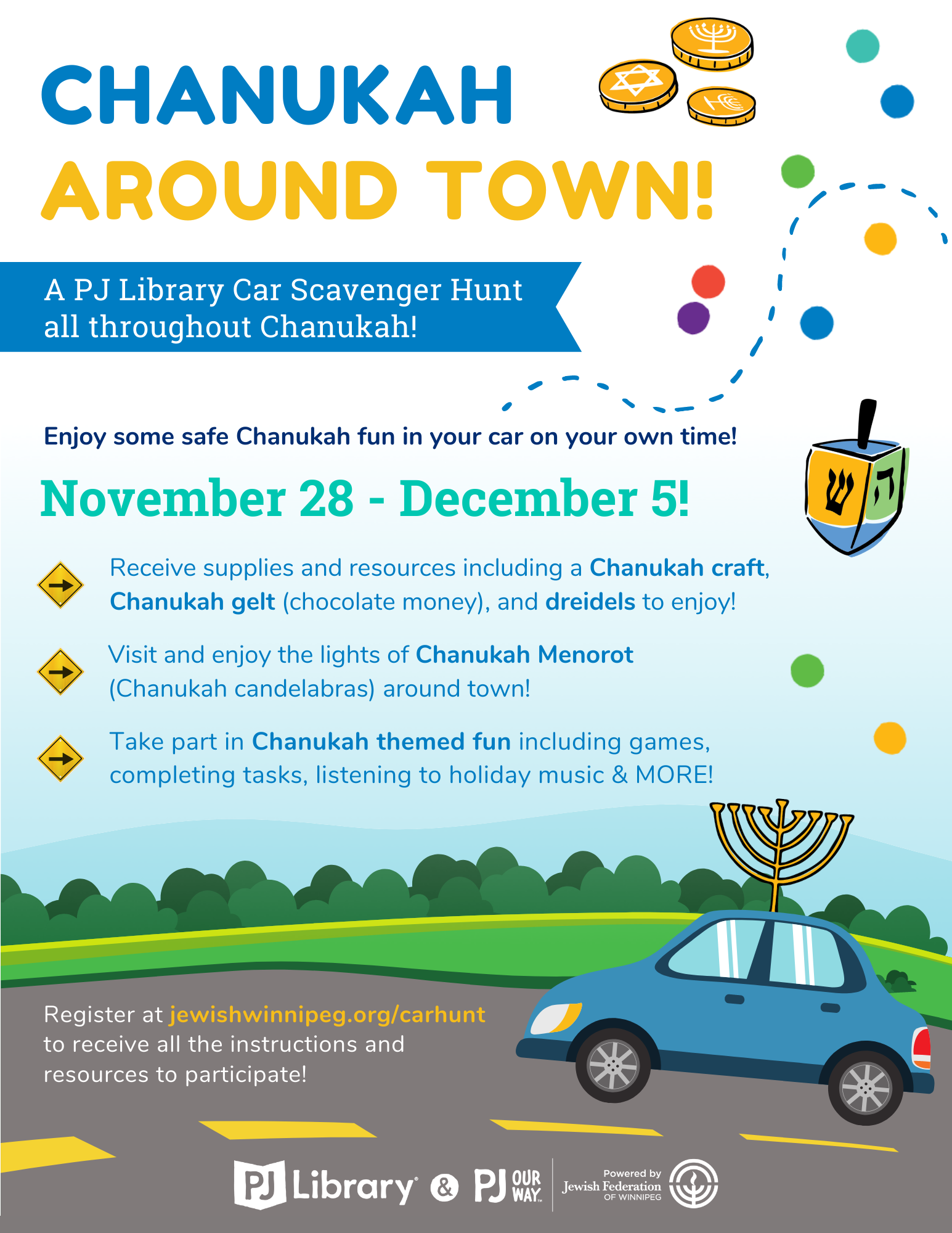 Chanukah Around Town 2021