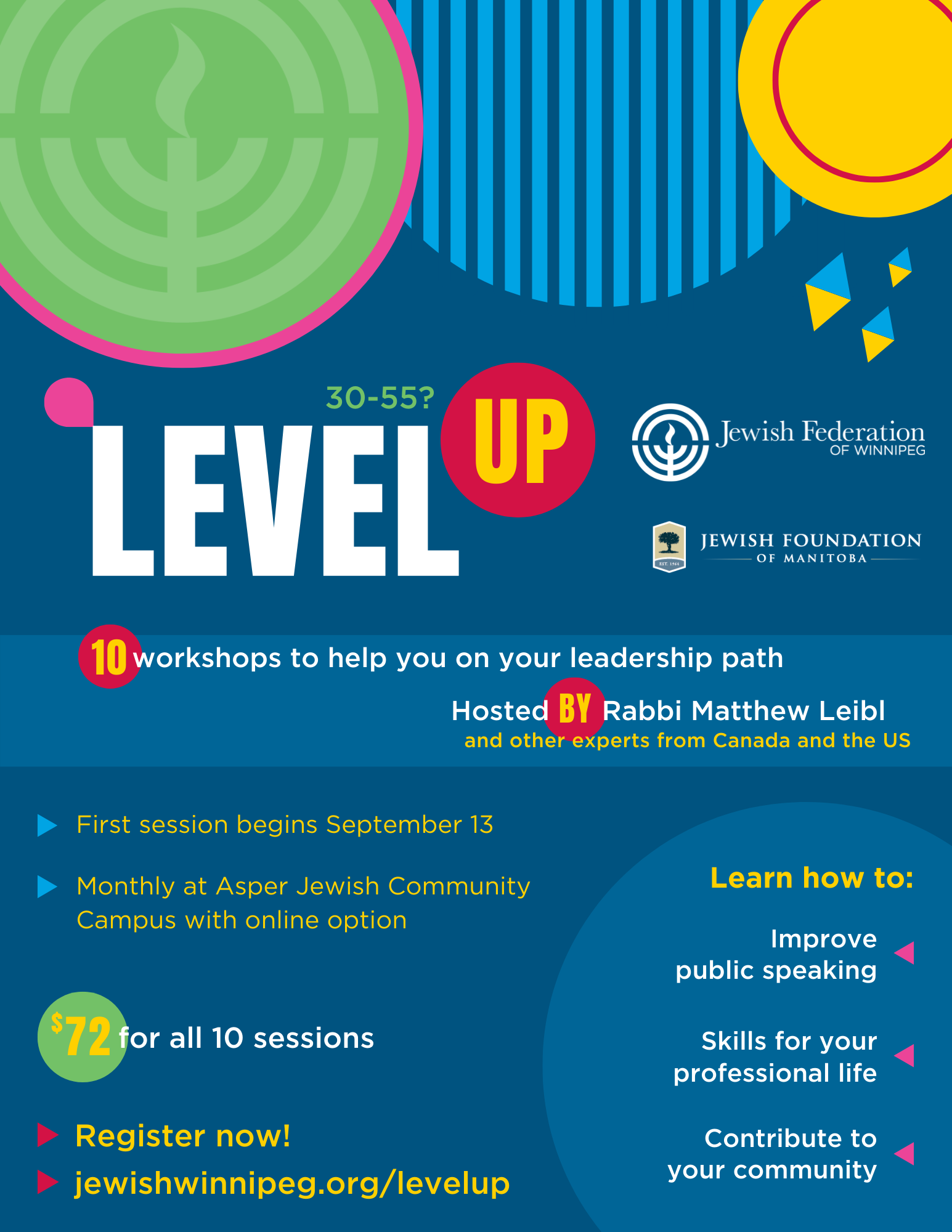 JFW21 Level Up evite updated