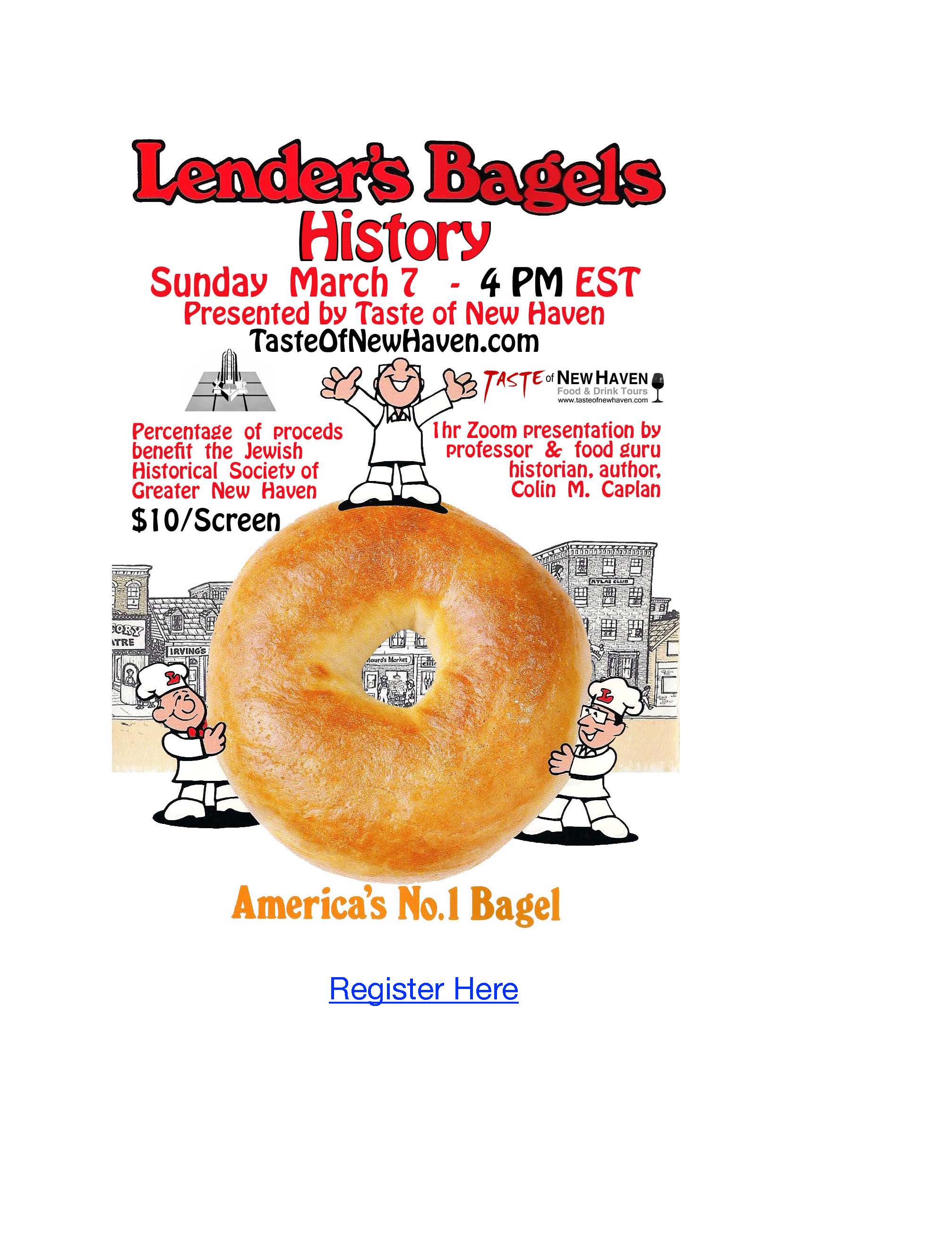 Lender's Bagel History Jewish Federation of Greater New Haven