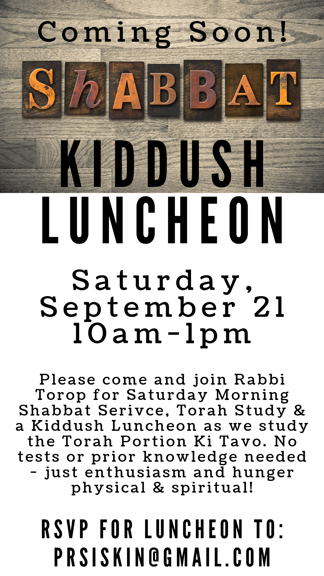 TBE Shabbat Service & Kiddush Lunch Jewish Federation of Florida's Gulf Coast