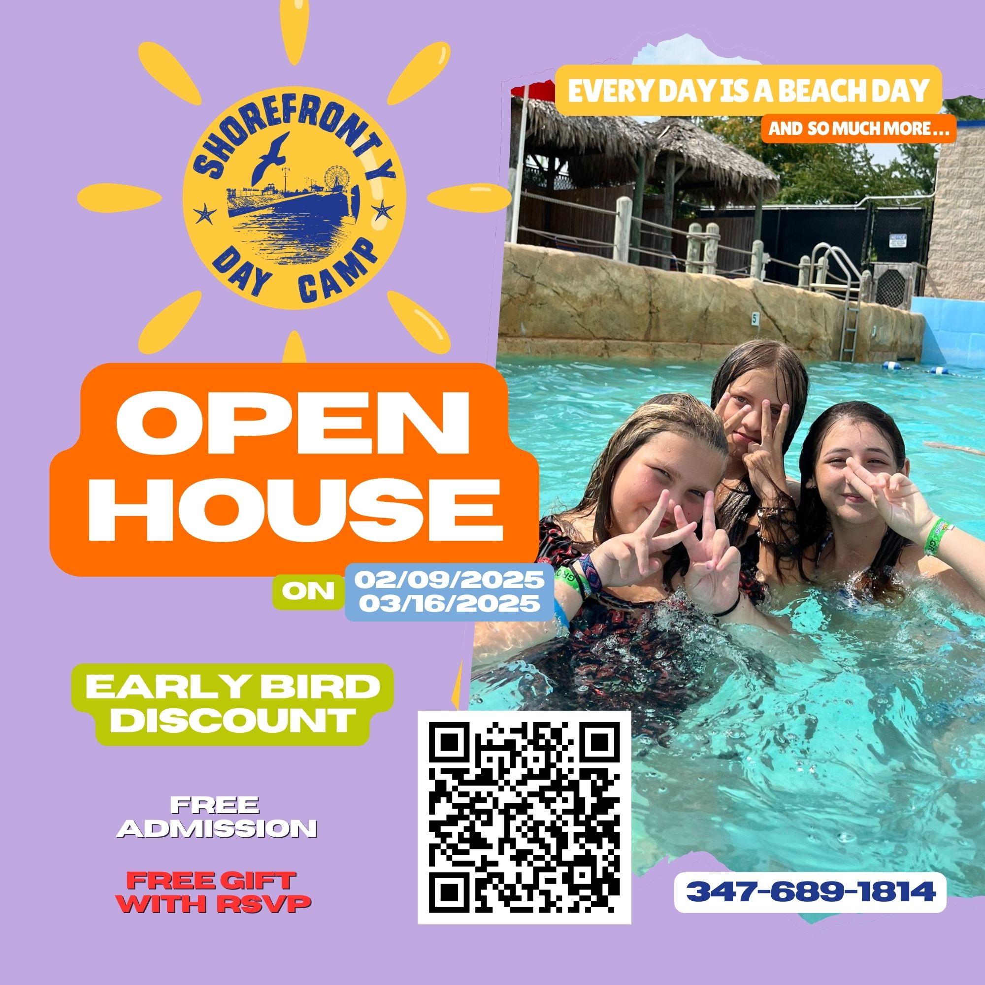 Summer Camp Open House 2025 Feb 9 Shorefront Ym Ywha