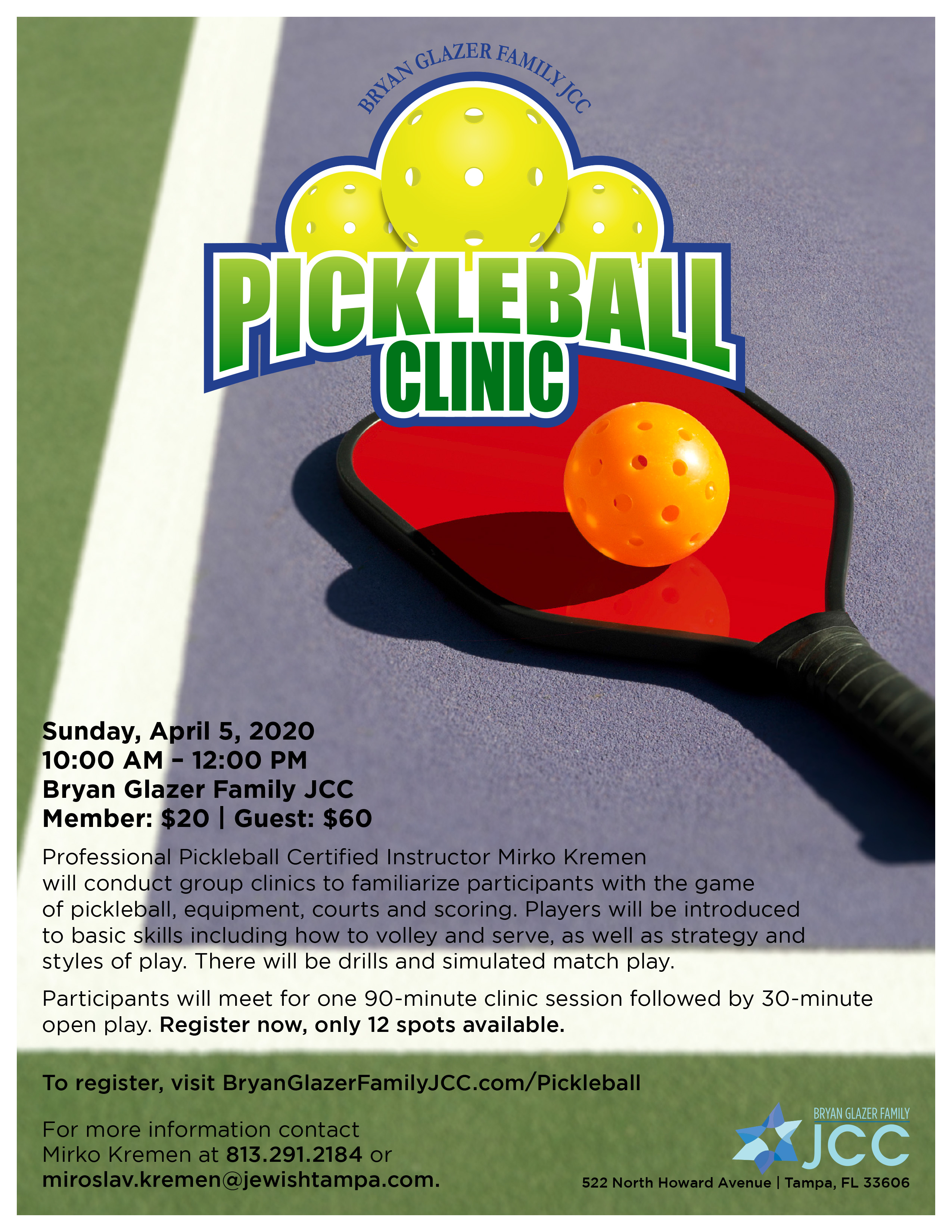 Adult Sports & Recreation Bryan Glazer Family JCC